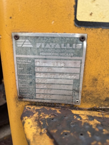 1458424-30 FIAT Allis FR12 – Wheel loader – 1982 with new tires