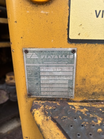 1458424-31 FIAT Allis FR12 – Wheel loader – 1982 with new tires