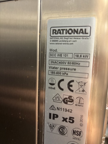 1544718-9 Kombiugn med stativ - Rational SCC WE 101
