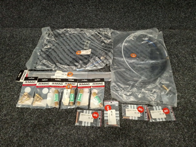 1551253-2 Slangpaket 2m, backslagsventiler, slangsockelset m.m.
