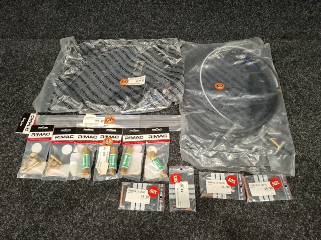 1551253-3 Slangpaket 2m, backslagsventiler, slangsockelset m.m.