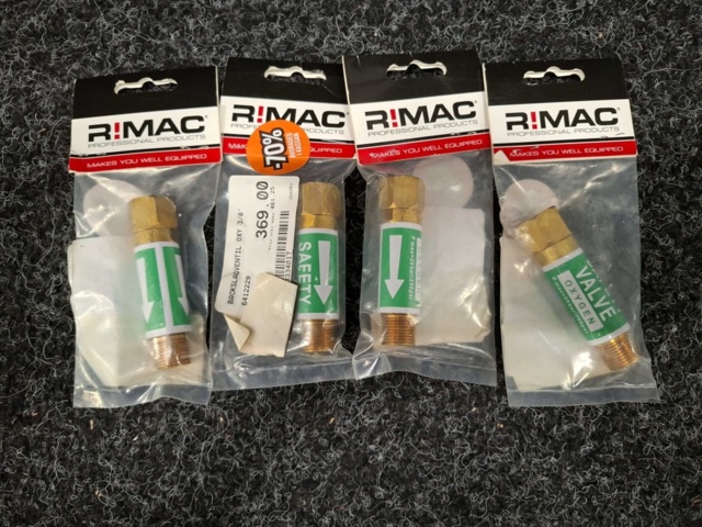 1551253-11 Slangpaket 2m, backslagsventiler, slangsockelset m.m.