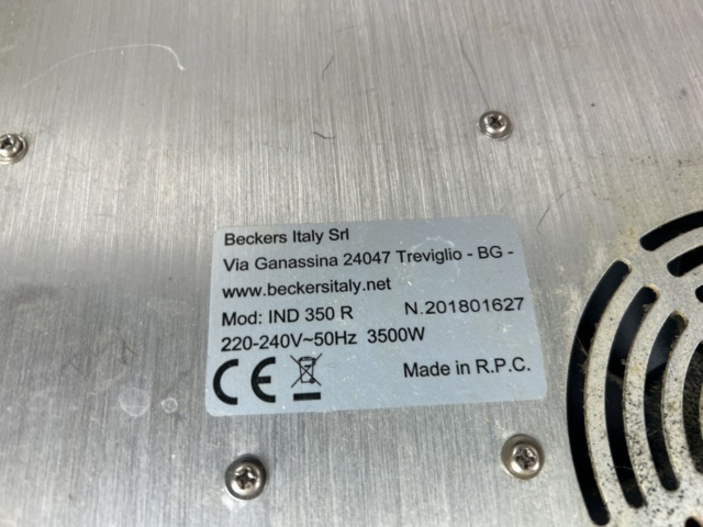 1544792-6 Induktionshäll 2 st - Beckers IND 350 R