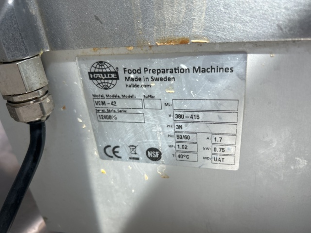 1544790-7 Matberedningsmaskin - Hällde VCM-42