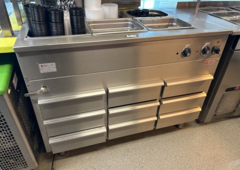Vattenbad med lådor - Gastro Teknik AB D1210