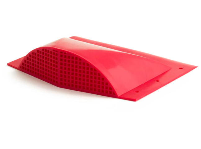 Ventilationsbeslag -11 st - Habo 5500, röd