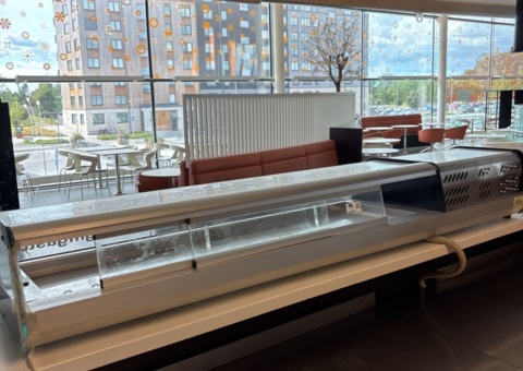Sushikyl med glaslucka - GGM Gastro