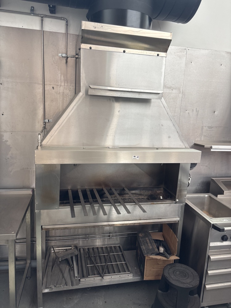 1544785-2 Kolgrill utan kåpa/släckutrustning