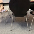 1546072-4 Dining table with chairs, serving trolley and kitchen appliances/equipment