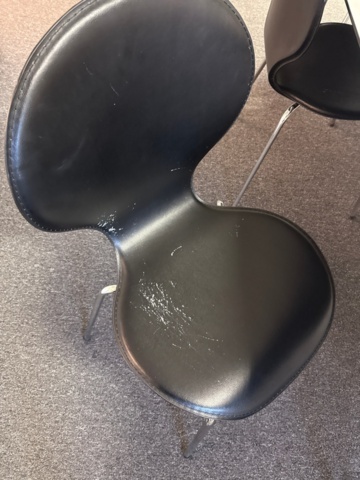 1546072-6 Dining table with chairs, serving trolley and kitchen appliances/equipment