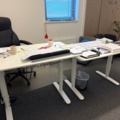 1546071-1 Office package with desk, printer and office furniture