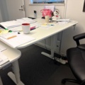 1546071-10 Office package with desk, printer and office furniture