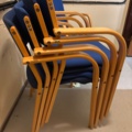 1546076-15 Collection with shelves, desks, shutter cabinets, decks and chairs, etc.