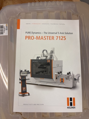 1548783-8 CNC-maskin - Holzher PRO-MASTER 7125 (315 Edition)