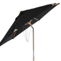 1551601-2 Wooden parasol Brafab Trieste 2.5m Black