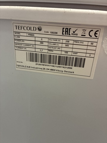 1528378-14 Frys Tefcold FR605