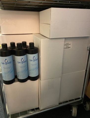 1551269-3 Hand sanitizer 100 pcs - Prebona be good, 1000 ml, alcohol-free