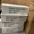 1551271-3 Kinesiologitejp, ca 4 000 st - Sportstape, 5 meter, blandade färger