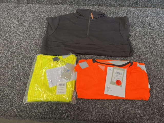 1551675-2 Sweatshirt, varselväst & långärmad t-shirt Björnkläder, Strl L-2XL