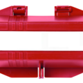 1551815-1 Lockout unit, 4 pcs - ABUS, Brady, red