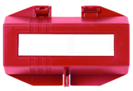 1551815 Lockout unit, 4 pcs - ABUS, Brady, red