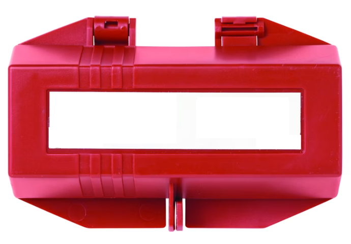 1551815-1 Lockout unit, 4 pcs - ABUS, Brady, red
