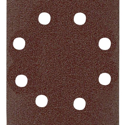 1551831-1 Sanding sheets, 25 pcs 5-pack - Luna, 115x140 mm, 8 holes, K180