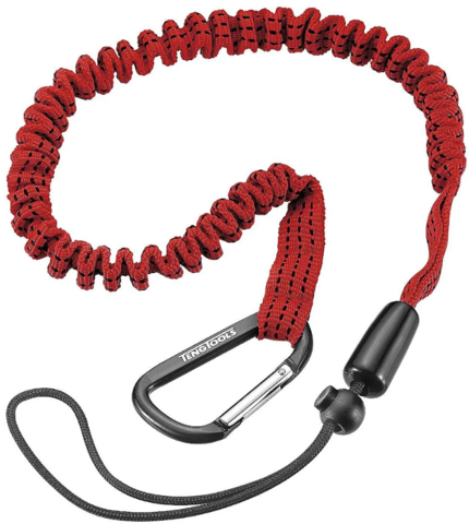 Fallsäkringslina, 4 st - för verktyg , Teng Tools, SSH04