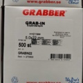 1551936-2 5000 st Expanderspik Grab-In 5,0x22mm, Grabber
