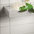 1551956-1 Wall shelf with lighting - Duobad, aluminum, 45x20 cm