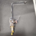 1551963-1 Kitchen faucet, single lever faucet, chrome, high spout