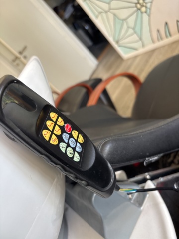 1548827-10 Dubbel schamponeringsstation för frisörsalong