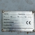 1436428-6 Enpelarlyft flyttbar - SF-M2500