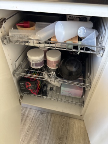 1548827-16 Dubbel schamponeringsstation för frisörsalong