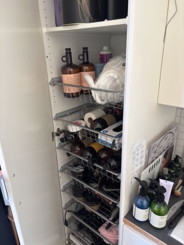 1548827-19 Dubbel schamponeringsstation för frisörsalong