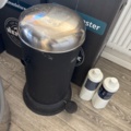 1548827-23 Dubbel schamponeringsstation för frisörsalong