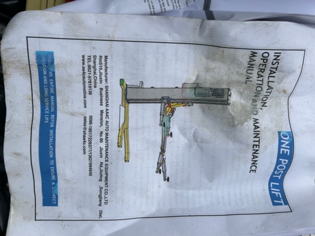 1436428-16 Enpelarlyft flyttbar - SF-M2500