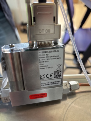 1548832-5 Mätinstrument Bronkhorst FLEXI-FLOW Compact Mass Flow & Pressure Meter/Controller