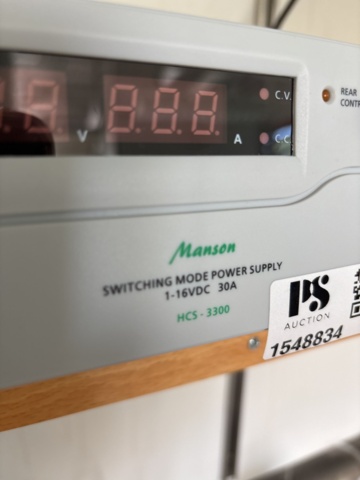1548834-2 Nätaggregat - Manson HCS-3300 Switching Mode Power Supply