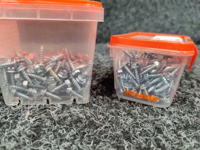 1552182-8 4000 st Plåt- & montageskruv 3.8x13mm, Grabber