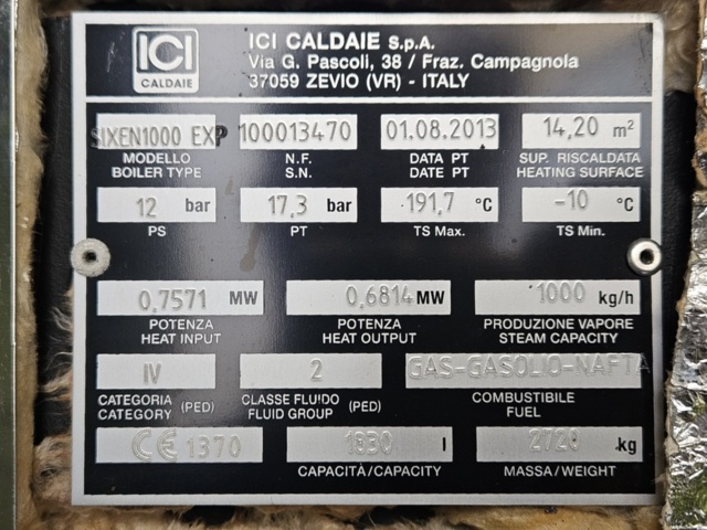 1529456-32 Ånggenerator i container med tillbehör