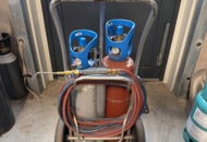 1516135 Gassvetsvagn med tillbehör