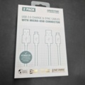 1547164-3 USB cables Micro-USB, 40 pcs - Unisync, 45 cm, 2-pack