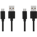 1547164-1 USB cables Micro-USB, 40 pcs - Unisync, 45 cm, 2-pack