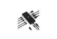 1547172 USB-C-hubb, 2 st - Unisynk, 12 portar, 8K, 100W