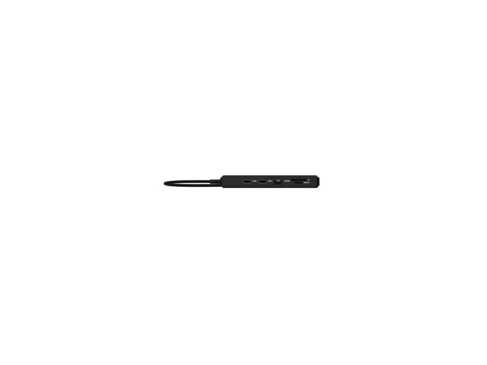 1547173-2 USB-C hub, 3 pcs - Unisync, 12 ports, 8K, 100W