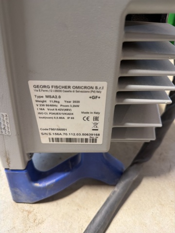 1516146-3 Elektrosvetsmaskin med tillbehör - Georg Fischer MSA 2.0