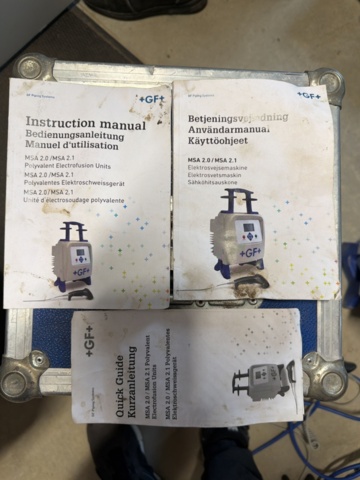 1516146-11 Elektrosvetsmaskin med tillbehör - Georg Fischer MSA 2.0