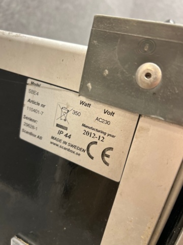 1545861-10 Värmeutrustning - ScanBox SBE4