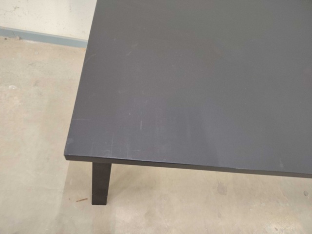 1553933-2 Bord - svart, 190 x 80 x 74 cm